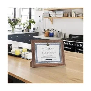 Calenzana Rustic Distressed Marco de fotos color marrón_4