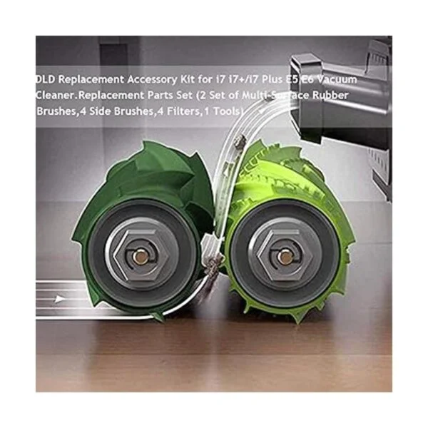 DLD Piezas de repuesto compatibles con iRobot Roomba E I_4