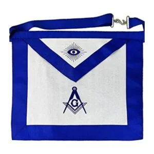 Master Mason Delantal Masonic con brújula cuadrada con_1