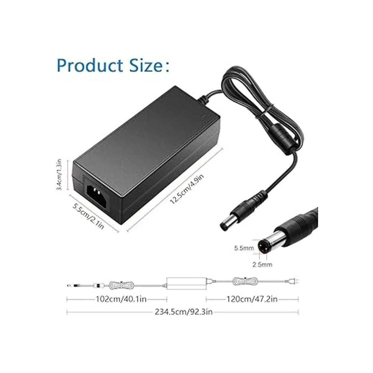 SHNITPWR Adaptador de fuente de alimentación de 12 V 6 A_2