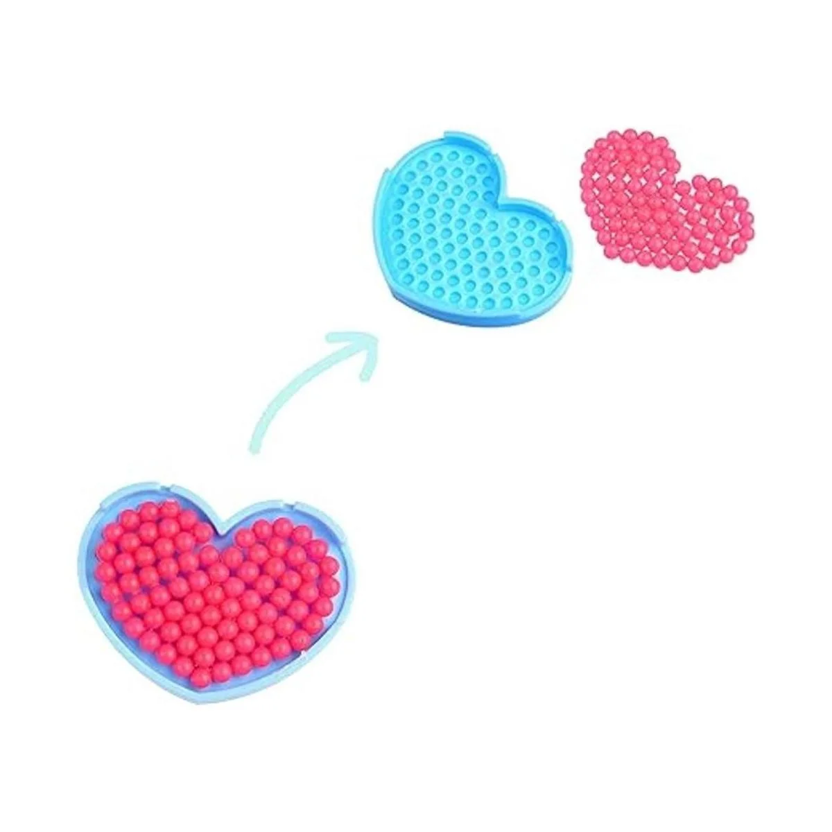 Kare Kind Water Sticky Beads Pegboards 7 piezas