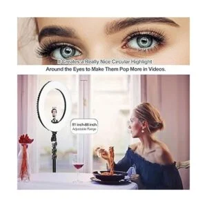 Emart Anillo de luz de 18.0 in con soporte gran_6