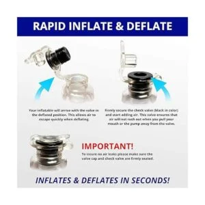 Jet Creations Paquete de 3 canguros inflables Kiwi Gator