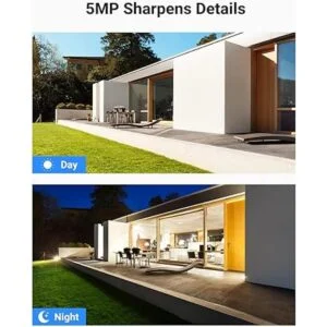 ANNKE Cámara de seguridad C500 de 5 MP PoE con audio_2