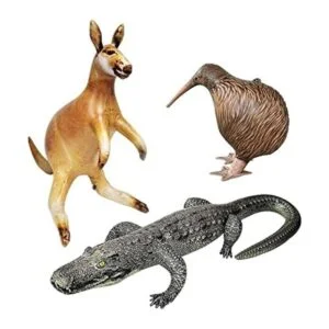 Jet Creations Paquete de 3 canguros inflables Kiwi Gator