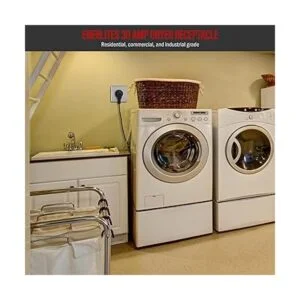 ENERLITES Toma de receptáculo para secadora de 30 amperios