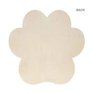 14 pulgadas de la huella de la pata de la forma de madera_3