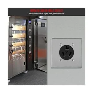 ENERLITES Toma de receptáculo para secadora de 30 amperios