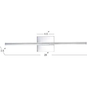 JONATHAN Y JYL7022A Makena Aplique de pared LED de metal_6