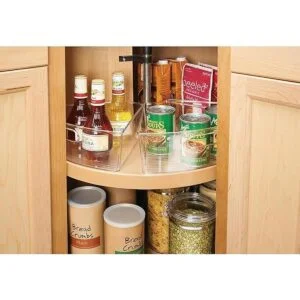 Oubonun Lazy Susan Organizadores Juego de 4 contenedores_6