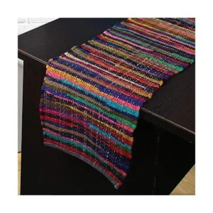 RAJRANG Camino de mesa con diseño de Rajasthan para ti_3