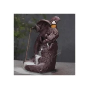 Fly Dragon Backflow Quemador de incienso hecho a mano con_2