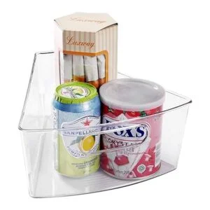 Oubonun Lazy Susan Organizadores Juego de 4 contenedores_5