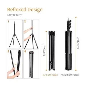 KF Concept Soporte de luz de trípode de aluminio para_6