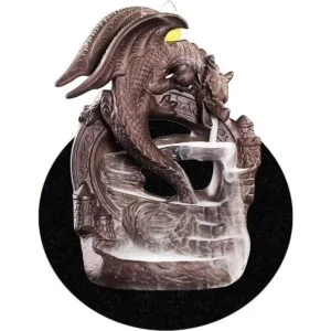 Pterosaur Quemador de incienso de retorno cascada_1