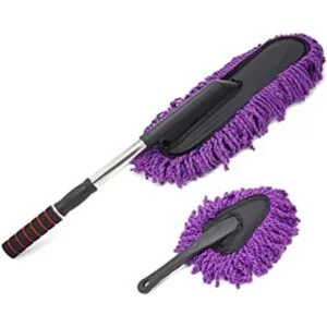 Bargain Crusader Cepillo telescópico extraíble para coche_1