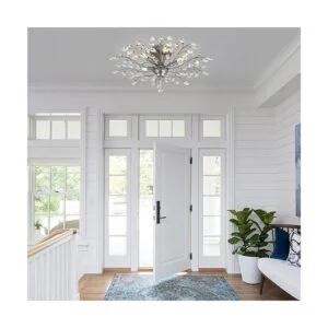 SEOL Candelabros de araña vintage grandes con ramas de_4