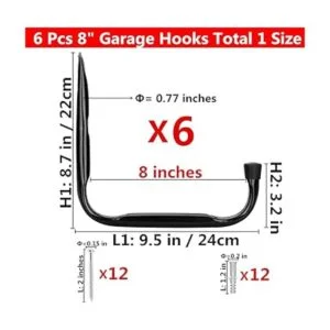 Ganchos de almacenamiento para garajes y jardines_2