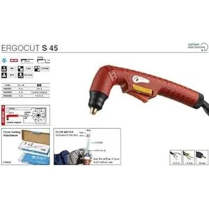 RX WELD 23pcs Plasma Cutter Linterna S25 S45 Kit de_6