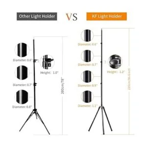 KF Concept Soporte de luz de trípode de aluminio para_4