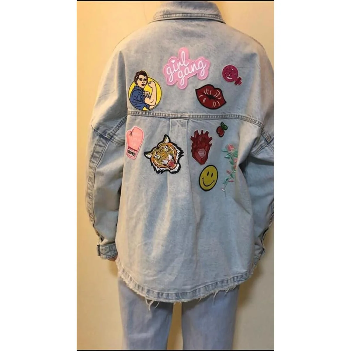 Pro Choice Parche para mujer diseño de puño de poder para_3