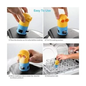 Goldlion Accesorio de liberación de presión desviador de_5