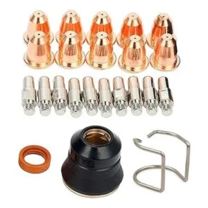 RX WELD 23pcs Plasma Cutter Linterna S25 S45 Kit de_2
