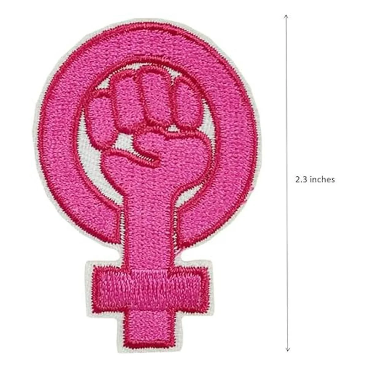 Pro Choice Parche para mujer diseño de puño de poder para_2