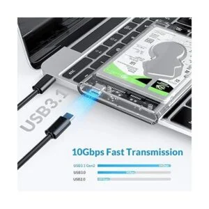 ORICO Caja de disco duro de 2.5 pulgadas 10 Gbps tipo C_2