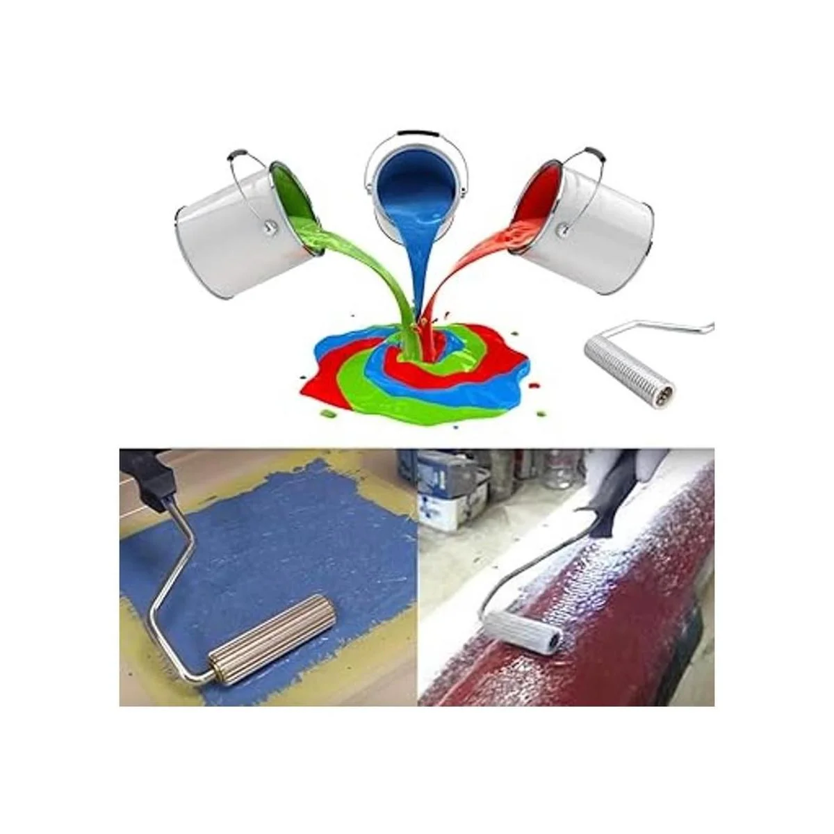 Kit de herramientas de rodillo de fibra de vidrio 3