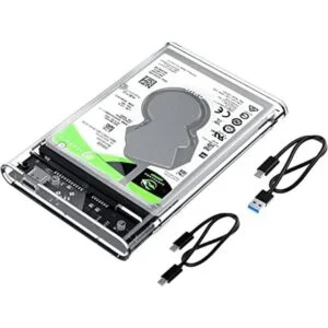 ORICO Caja de disco duro de 2.5 pulgadas 10 Gbps tipo C_1