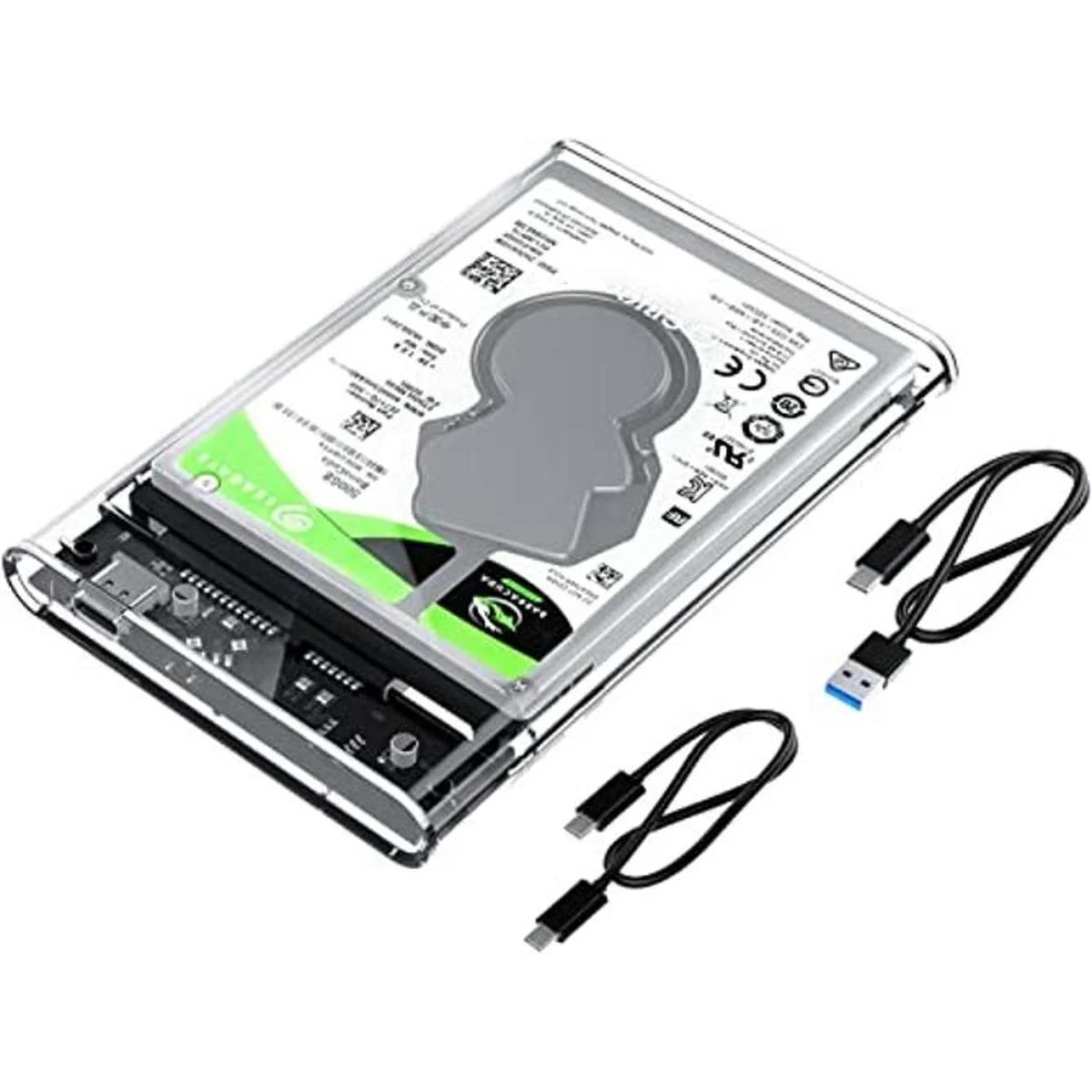 ORICO Caja de disco duro de 2.5 pulgadas 10 Gbps tipo C_1