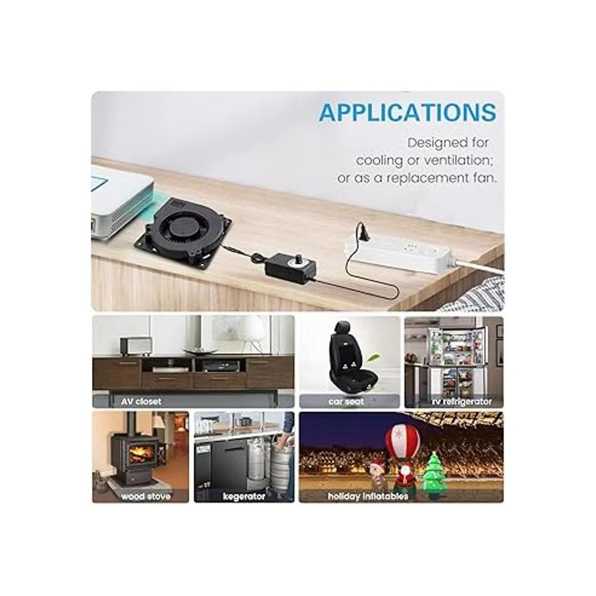 GDSTIME Ventilador de 4.724 in ventilador alimentado por_2