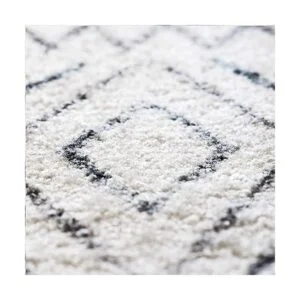 Alfombra de arce con diseño abstracto de diamante estilo_5