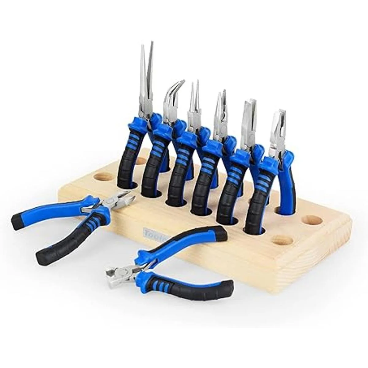 Juego de 8 alicates para joyería herramientas para hacer_2