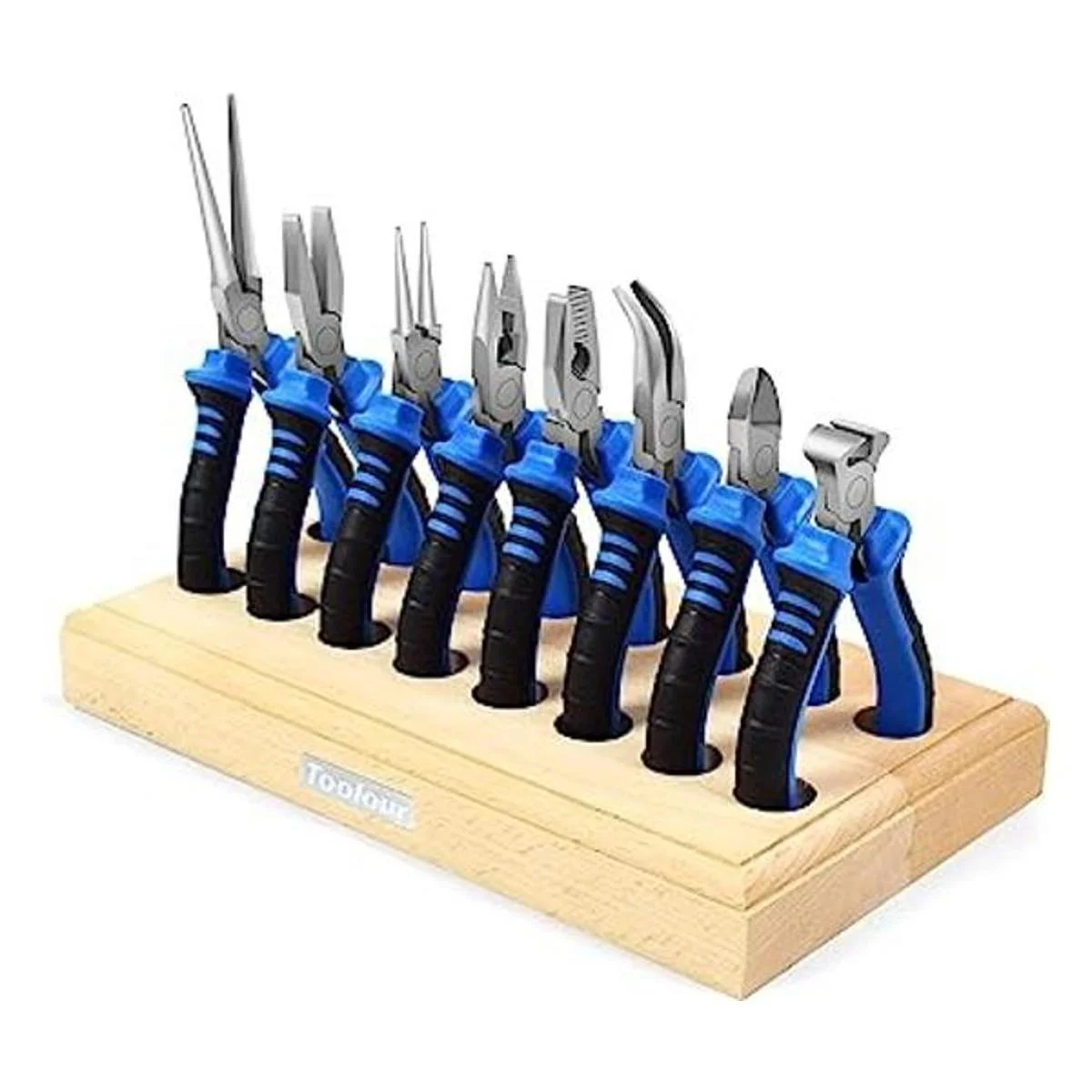 Juego de 8 alicates para joyería herramientas para hacer_1