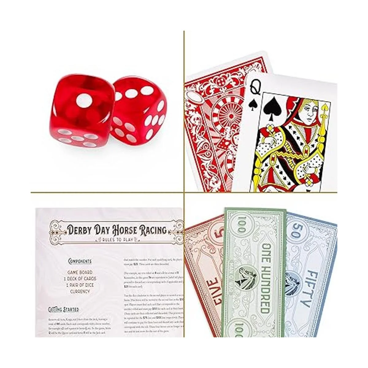 Derby Day Juego de mesa de carreras de caballos para_3
