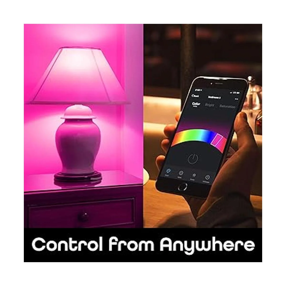 Geeni Prisma Plus 800 Bombilla LED WiFi inteligente color_4