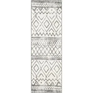 Alfombra de arce con diseño abstracto de diamante estilo_2