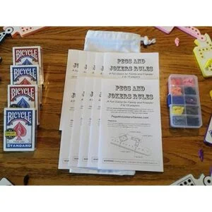 Juego compacto de juego de clavijas y Jokers de tamaño de_2