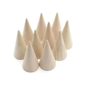AUEAR Paquete de 10 soportes para anillos de cono de