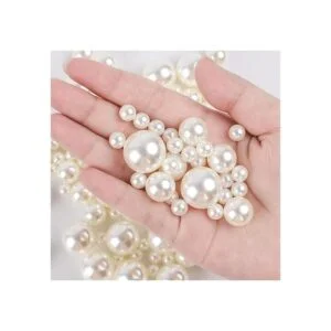 Quefe 150 perlas para manualidades sin agujeros relleno