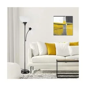 Globe Electric 67135 Delilah Lámpara de pie color negro_6