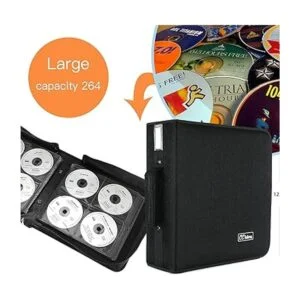 CCidea Estuche de CD para DVD carpeta multimedia cartera_2