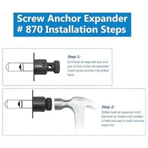Expansor de anclaje de tornillo 870 Reemplazo para_3