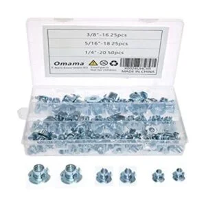TNut 142051618 3816 paquete de 100 Kit surtido