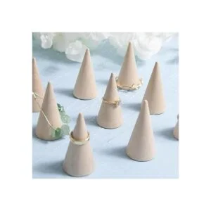 AUEAR Paquete de 10 soportes para anillos de cono de