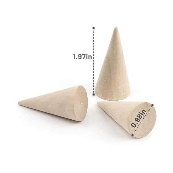 AUEAR Paquete de 10 soportes para anillos de cono de