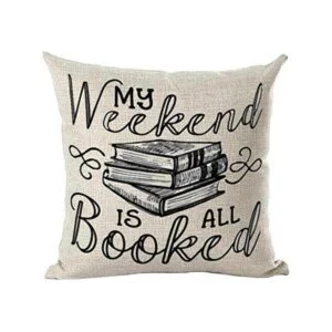 Ramirar Funda de almohada decorativa con texto en inglés_1