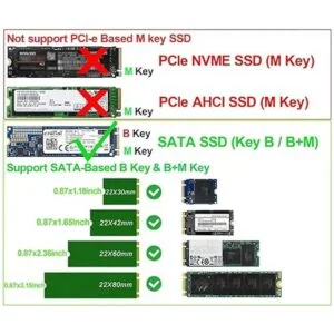 JIUWU Adaptador M.2 NGFF SSD a AD905A SATA III 3 con_3